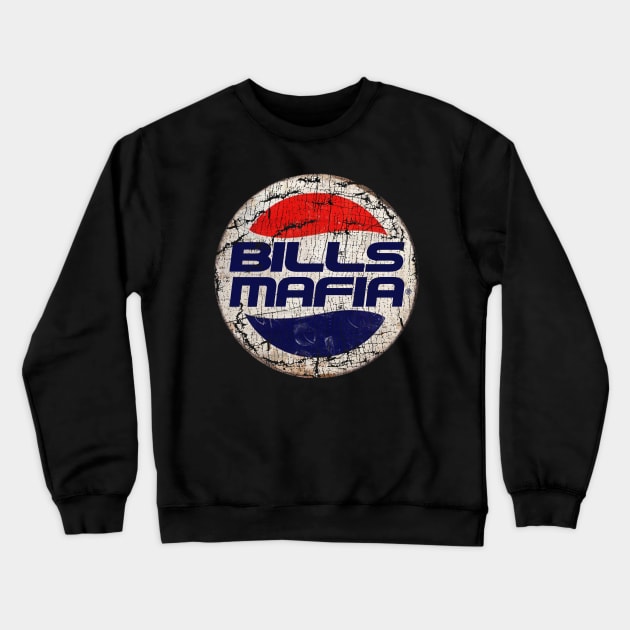 Bills Mafia or Pepsi Crewneck Sweatshirt by VNKARTISTAN STD